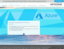 Tablet Screenshot of netcloud.ch